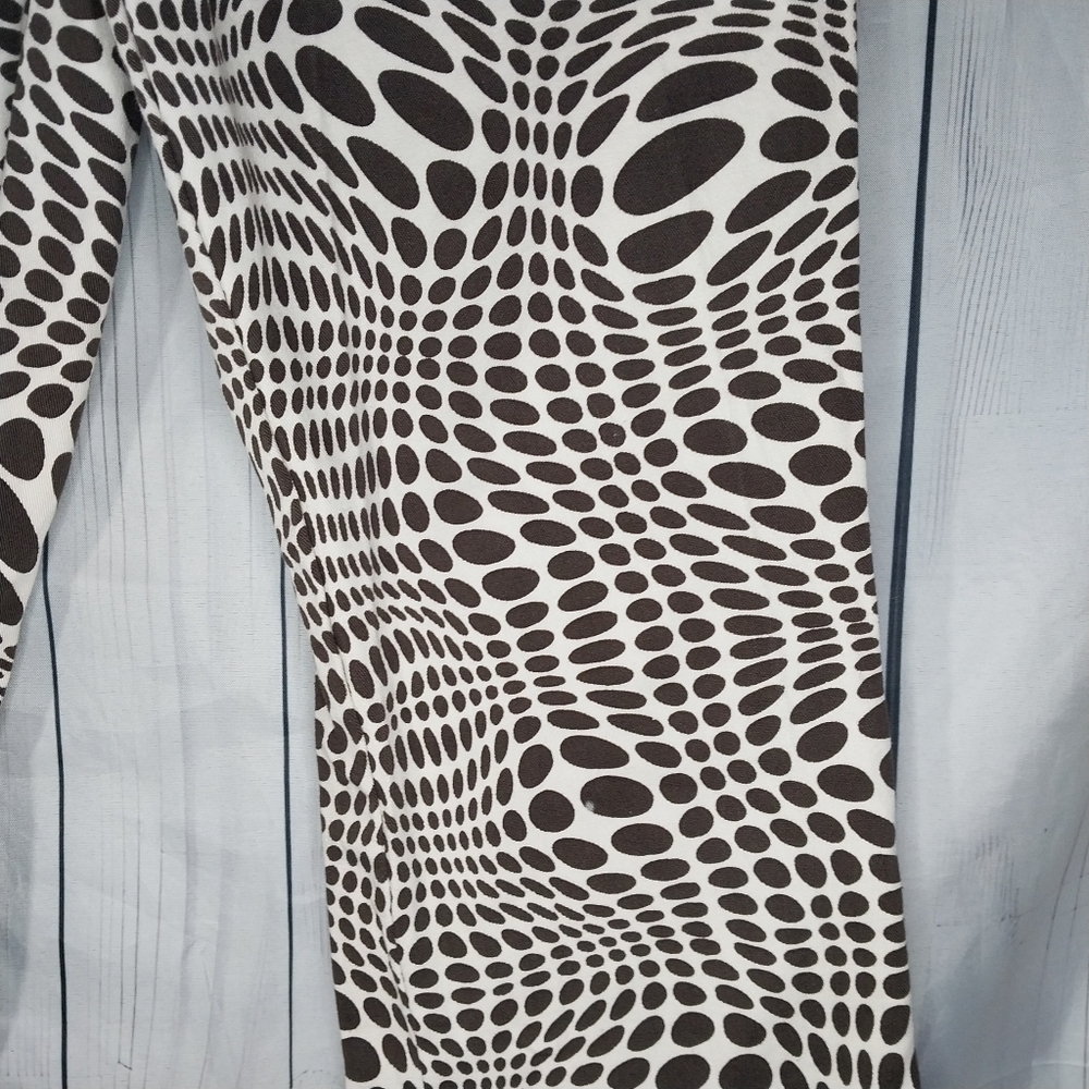 Motel Rocks Jopan Indie Boho Trouser Optic Polka Pants Size XS NWT - Picture 4 of 15